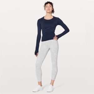 Lululemon Train Times 7/8 pant We Are From Space Nimbus Battleship/Ice Gray Sz8